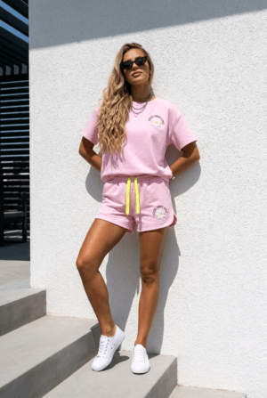 loungeset dames Good Vibe-Pink
